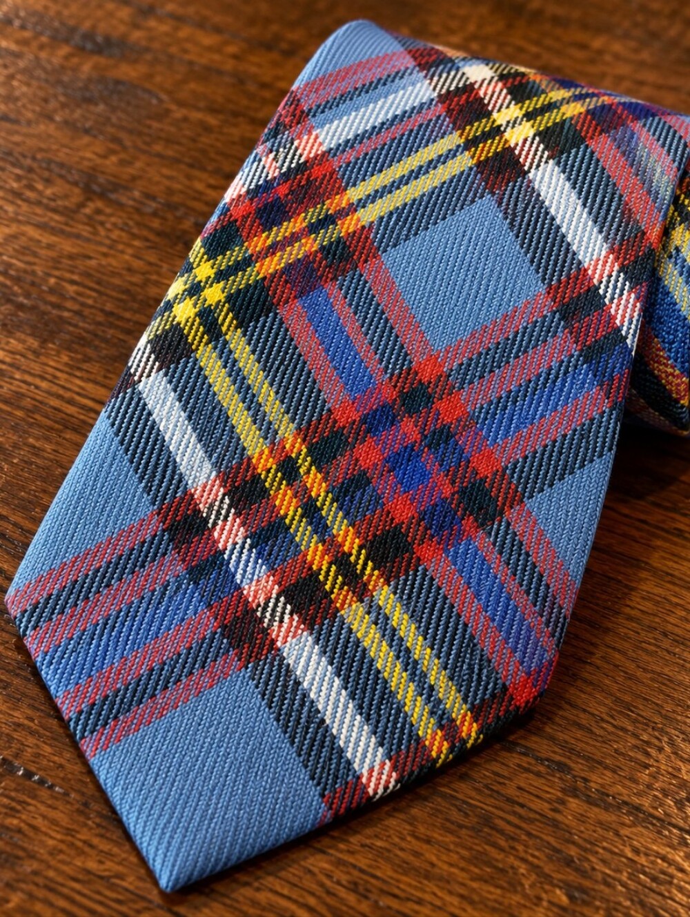 Highlander Collection By Lochcarron Plaid Men's NeckTie 100% wool